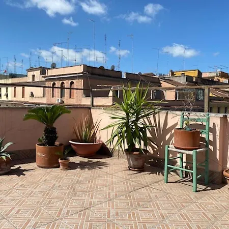 公寓 Panoramic Castle Trastevere 罗马