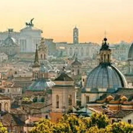 Panoramic Castle Trastevere Lägenhet Rom